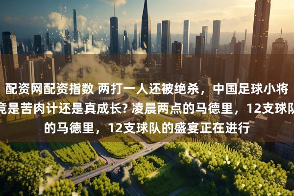配资网配资指数 两打一人还被绝杀，中国足球小将的欧洲拉练，究竟是苦肉计还是真成长? 凌晨两点的马德里，12支球队的盛宴正在进行